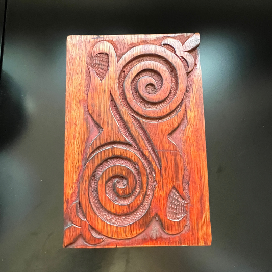 Spiral Wooden Box 4x6"